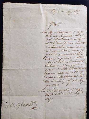 1859 documento relativo - documento, a