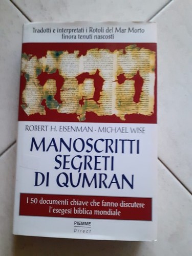 Manoscritti segreti qumran - manoscritti,