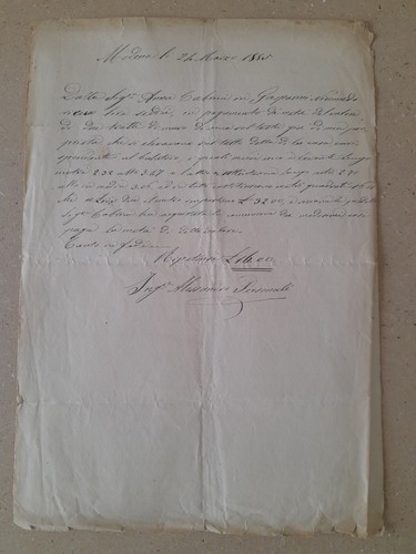 Collezione documenti antichi - collezione,