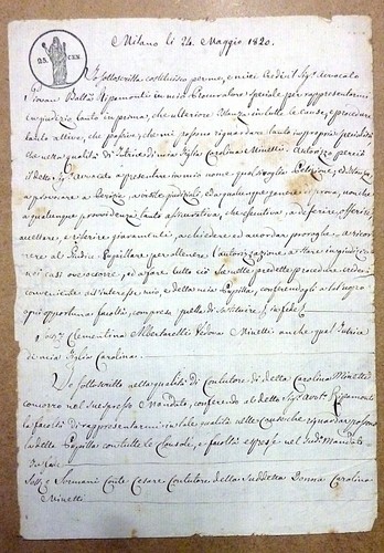 Documenti manoscritti carta - documenti,