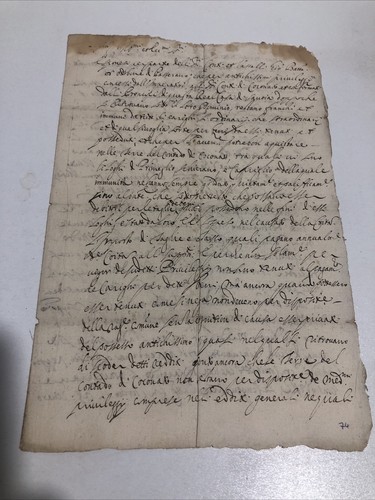 Documento antico manoscritto - documento,