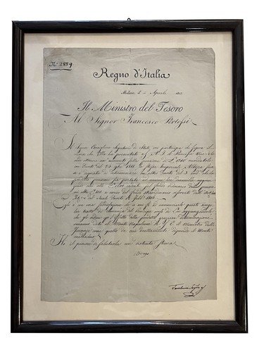 1812 documento manoscritto - 1812,,