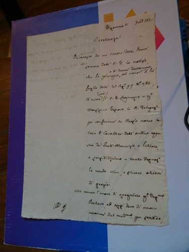 Antico documento manoscritto - documento,