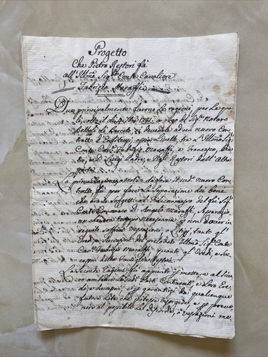 Documento notarile 1781 - , parma