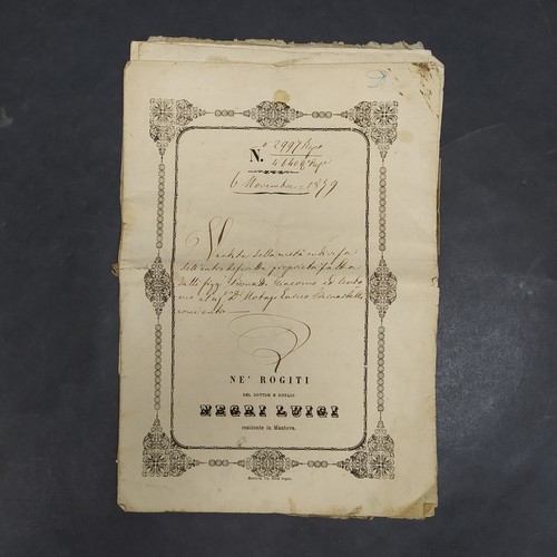 Documento notarile vendita - documento,