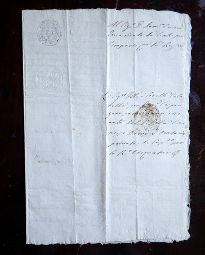 Manoscritto 1821 regno delle - 1821,