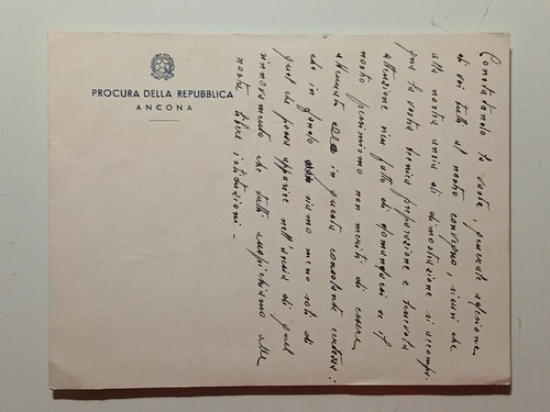Discorso manoscritto epoca - discorso,