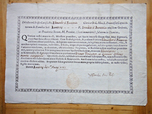 1721-DOCUMENTO-Manoscritto-Rav