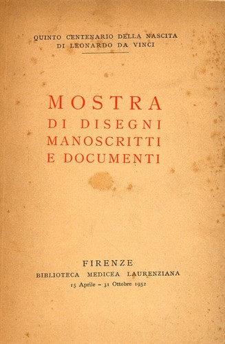 Mostra disegni manoscritti - di,