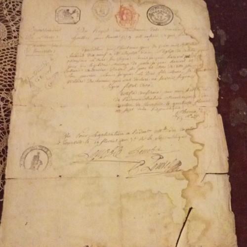 Documento manoscritto