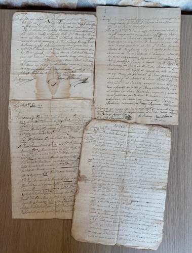 Documenti manoscritti antichi - documenti,